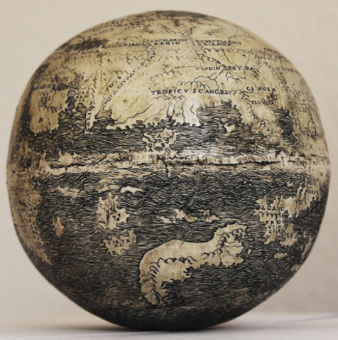 Globo terráqueo de Leonardo Da Vinci