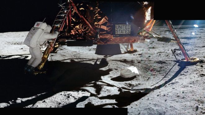 El Apolo dejo 96 bolsas con caca ahora la NASA quiere recuperarlas