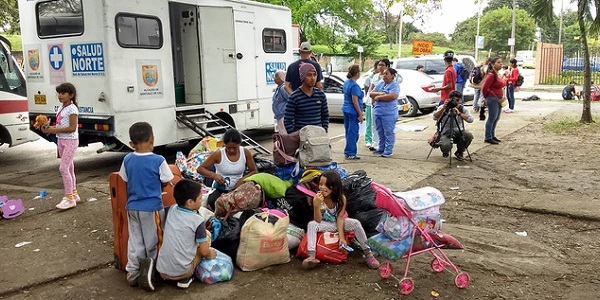 Migrantes venezuela