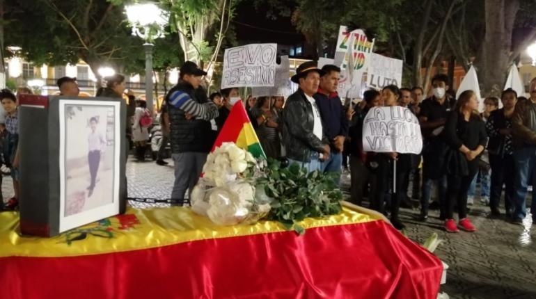 Limbert Guzmán joven muere