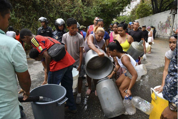 Caracas agua