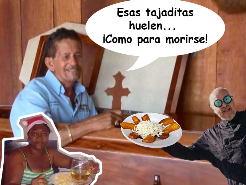 Claudio Nazoa Tajada en Velorio
