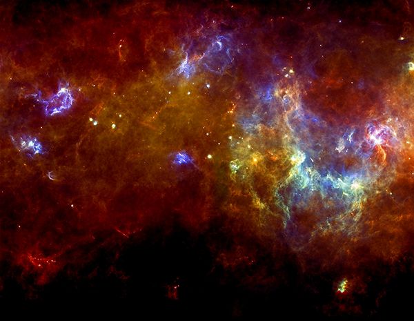 La NASA publica una imagen muy detallada del centro de la Vía Láctea