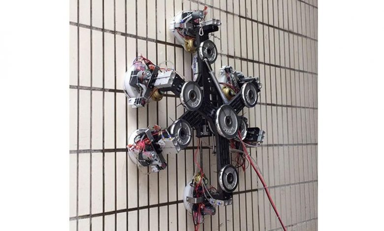 Crean robots que suben por las paredes al mejor estilo de Spiderman