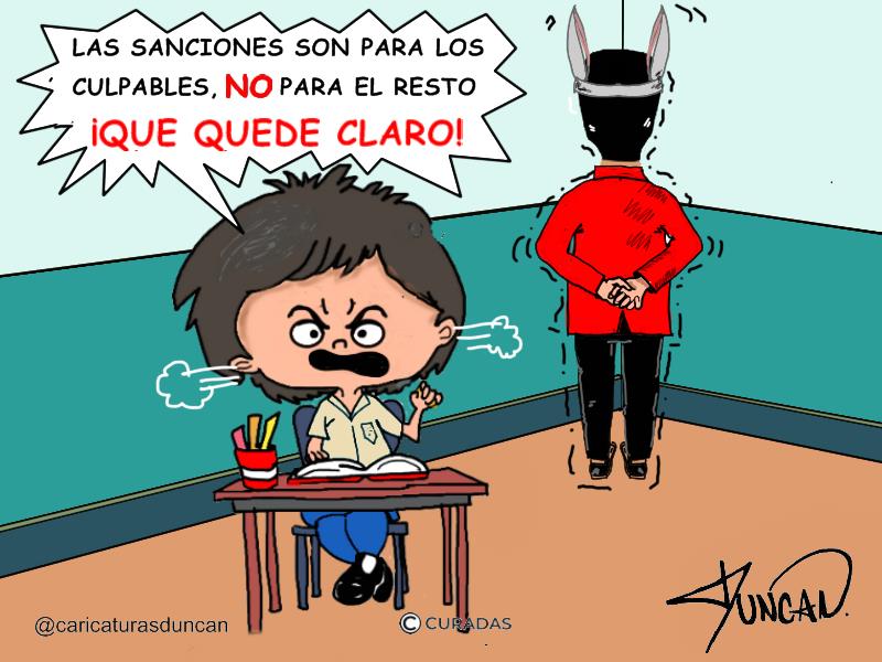 Que quede claro - Caricatura Duncan