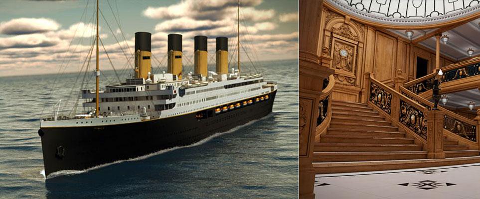 Un nuevo Titanic zarpará en 2022 y hará la misma ruta que el original