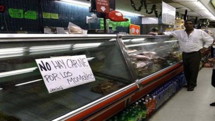Baja consumo de carne