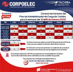 Táchira entre la oscuridad de los apagones