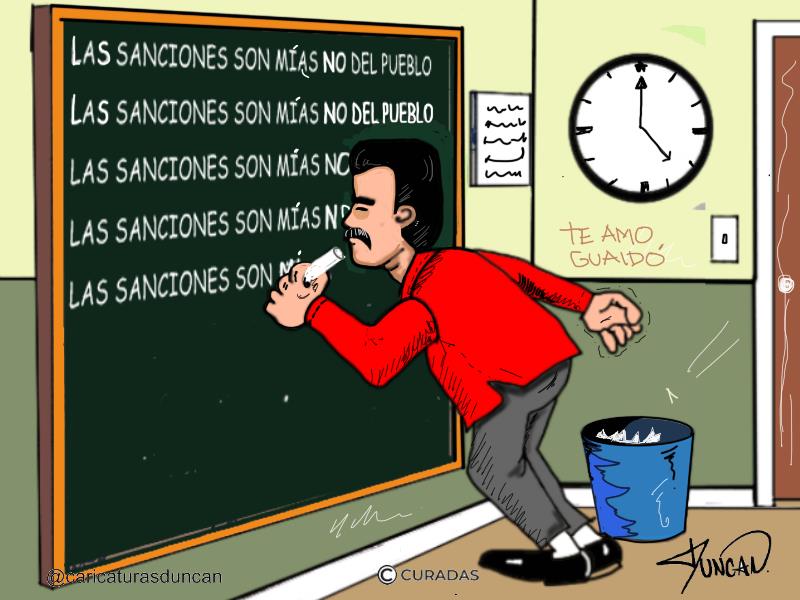 La plana - Caricatura de Duncan