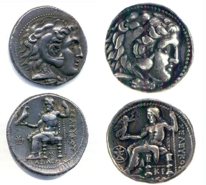 Los Decadracmas de Alejandro Magno son monedas raras y muy antiguas