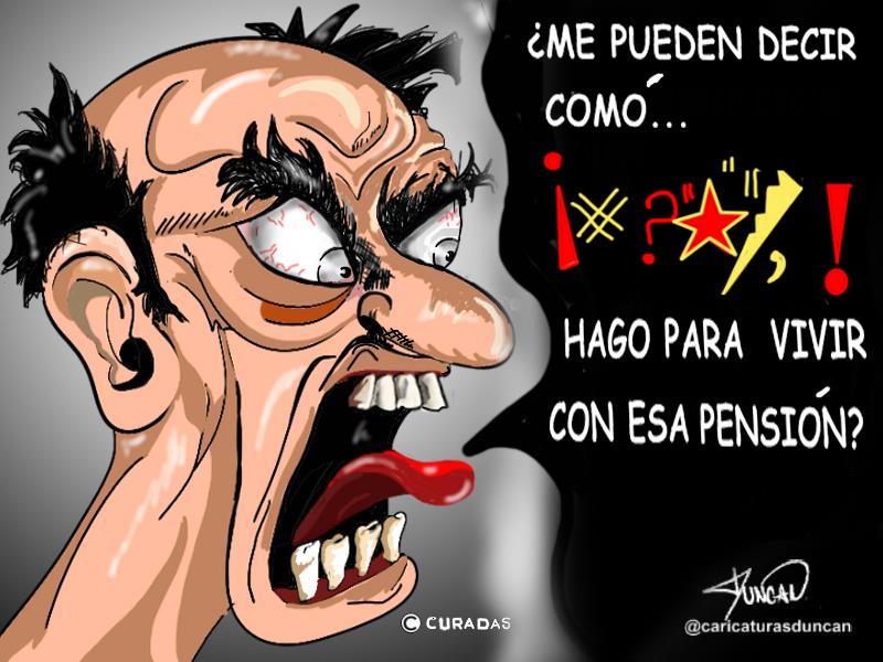¿Me pueden decir? - Caricatura de Duncan