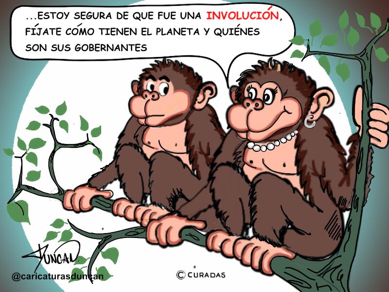 Involución - Caricatura de Duncan