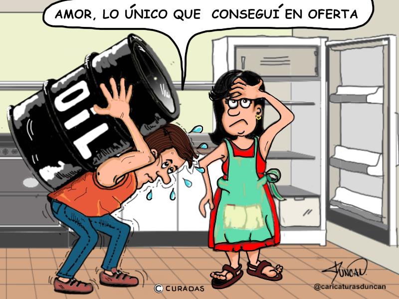 La oferta del día - Caricatura de Duncan