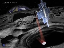 Con láseres detectarán hielo en la superficie Lunar