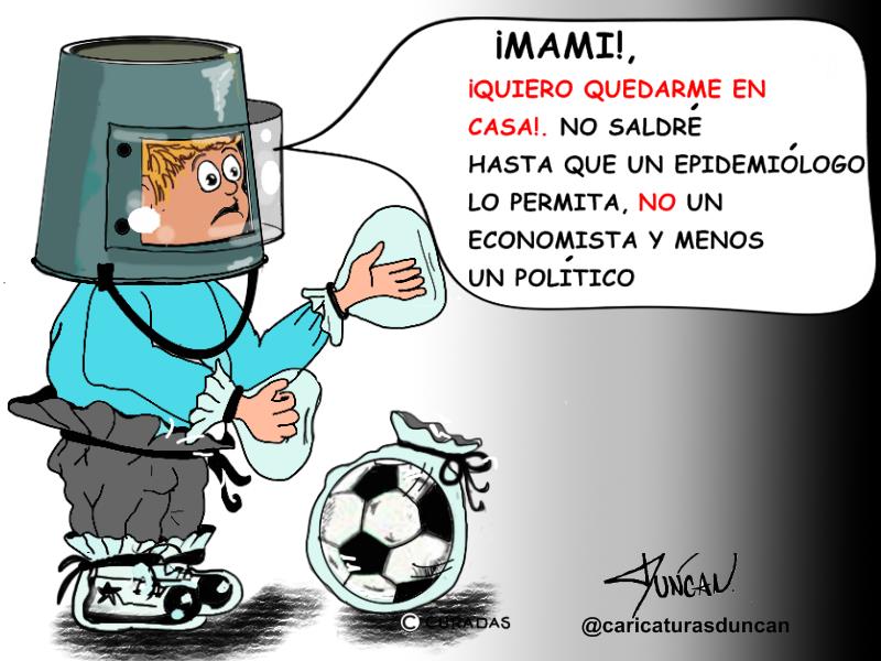 Que lo diga el especialista - Caricatura de Duncan