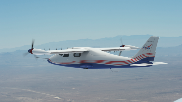 La NASA publica imágenes conceptuales del avión eléctrico Maxwell X-57