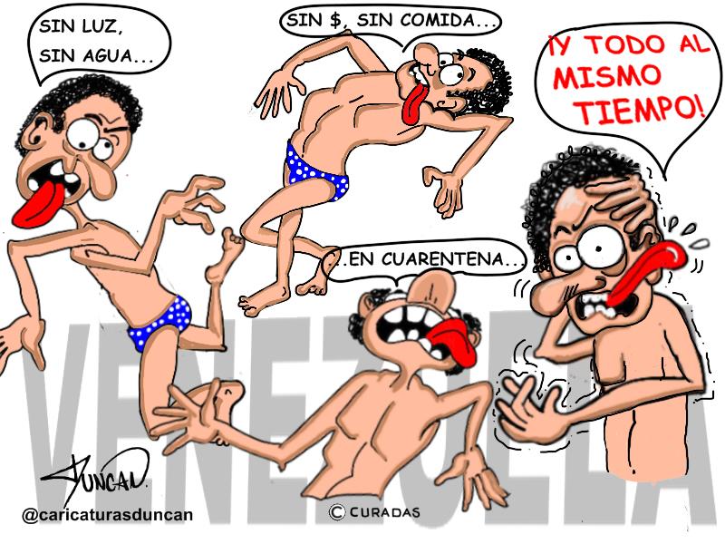 Y todo al mismo tiempo - Caricatura de Duncan
