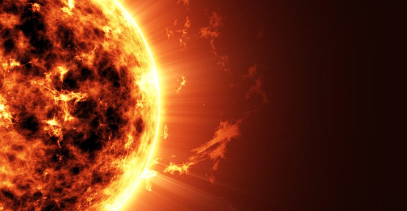 La actividad del Sol es menor al compararlo con otras estrellas parecidas