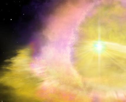 Astrónomos descubren exoplaneta de cielos amarillos y lluvias de hierro