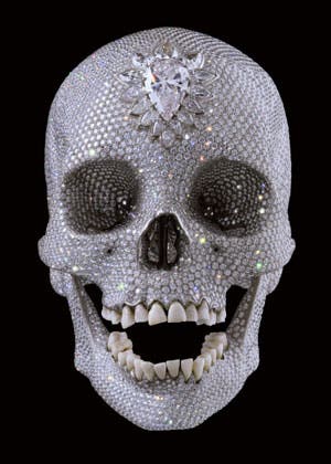 Curiosidades: La calavera de diamantes más cara de la historia