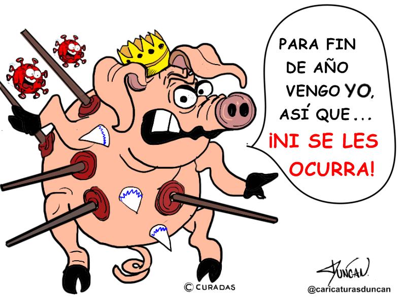 Para fin de año - Caricatura de Duncan