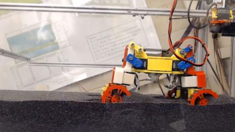 Nuevos rovers de la NASA vibrarán para no quedarse atascados