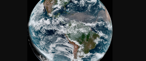 Impresionante: Una columna de polvo del Sahara viaja hasta el Caribe