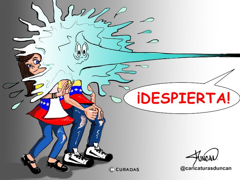 Despierta - Caricatura de Duncan