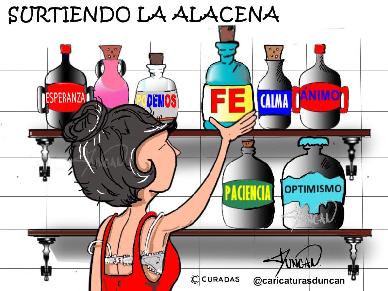 La alacena - Caricatura de Duncan