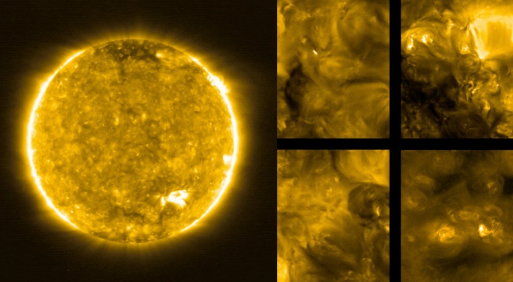Orbiter hizo el mayor acercamiento fotográfico del Sol que se haya tomado