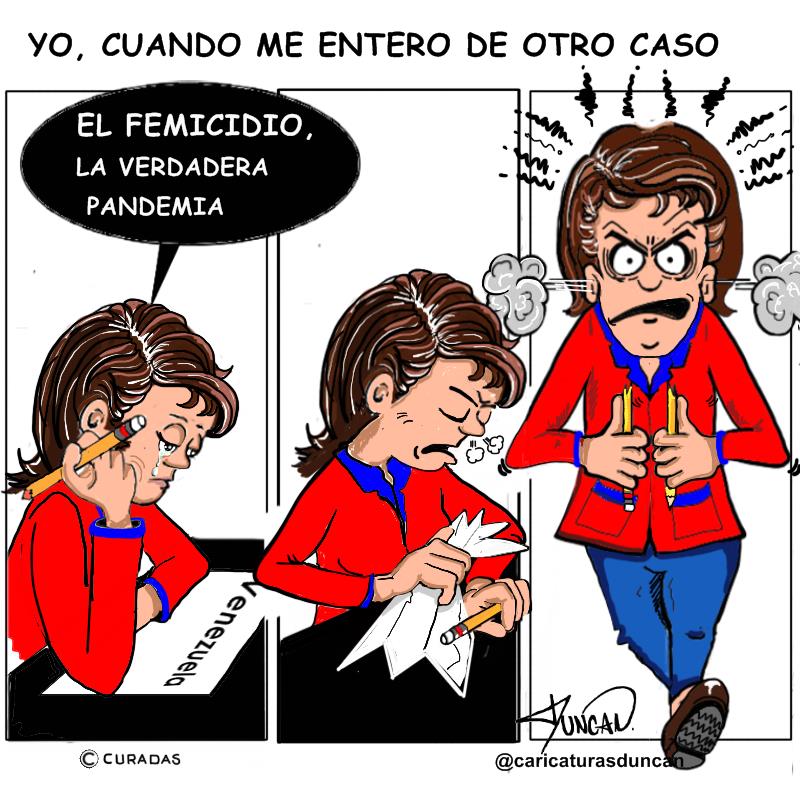 Así me pongo - Caricatura de Duncan