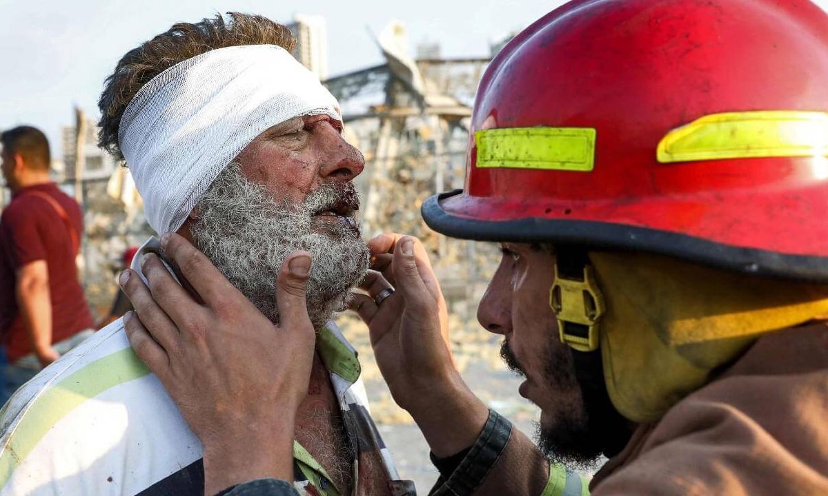explosión en Beirut