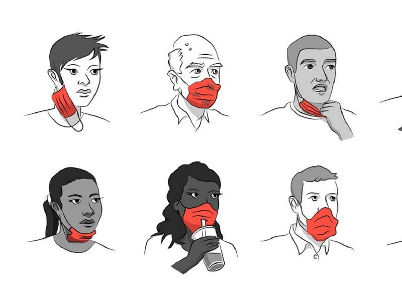 Mascarilla: Corrige los errores que cometes y que pueden contagiarte