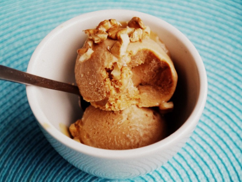 Disfruta de este exquisito helado de dulce de leche con sólo 3 ingredientes