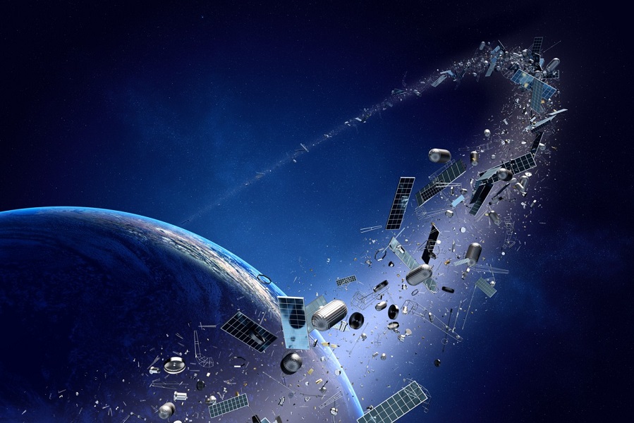 Conoce cómo funciona la nave de la NASA que limpiará la basura espacial