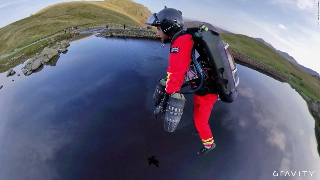 Reino Unido: El jet suit de rescate tendría un valor de casi 500 mil dólares