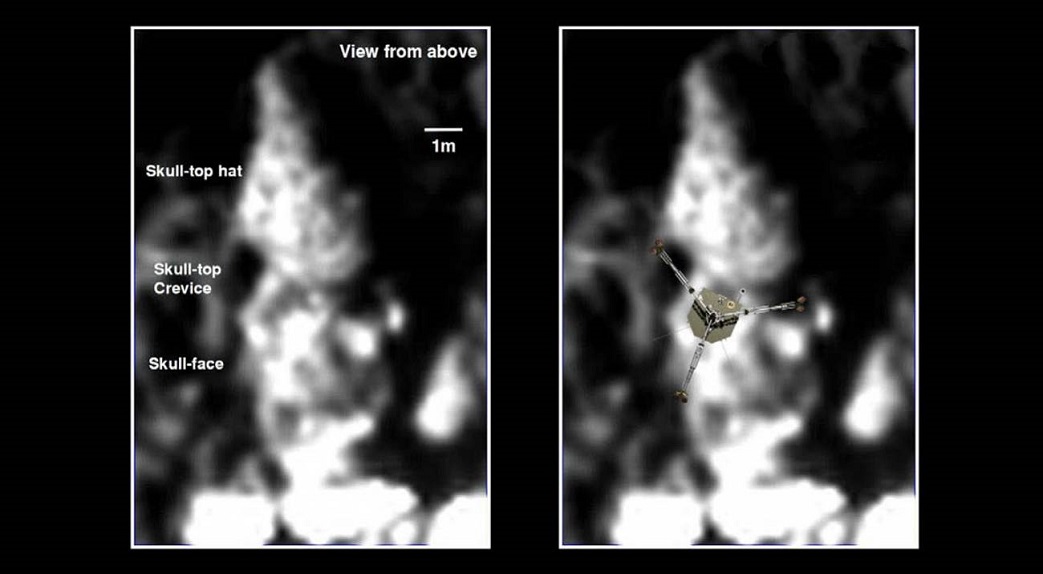 ESA: El módulo Philae de la sonda Rosetta se posó sobre el cometa 67P