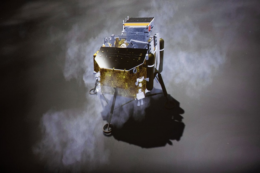 Sonda china rompió récord de permanencia en la cara oculta de la Luna