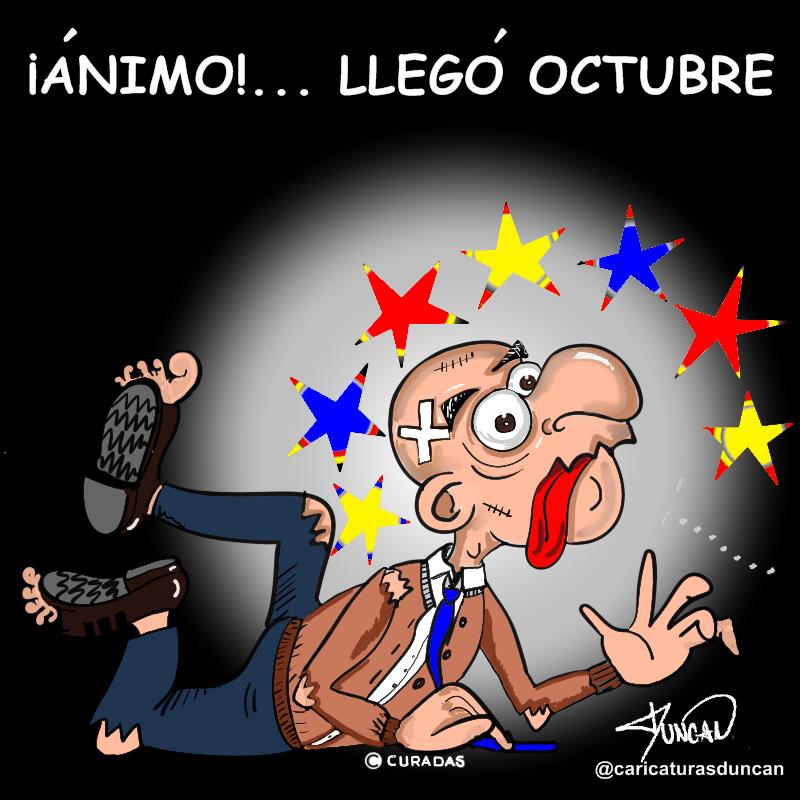 Llegamos - Caricatura de Duncan
