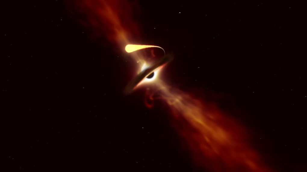 Astronomía: Una estrella desaparece ante un agujero negro supermasivo