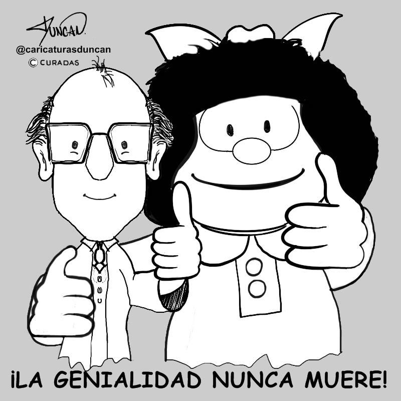 Quino - Caricatura de Ducan