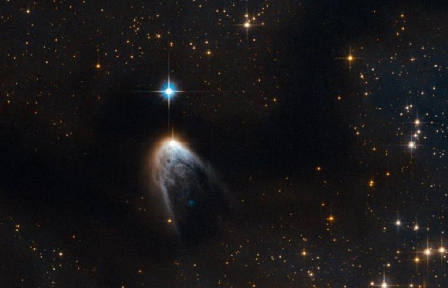 El telescopio Hubble logra captar la imagen de una "cascada galáctica”