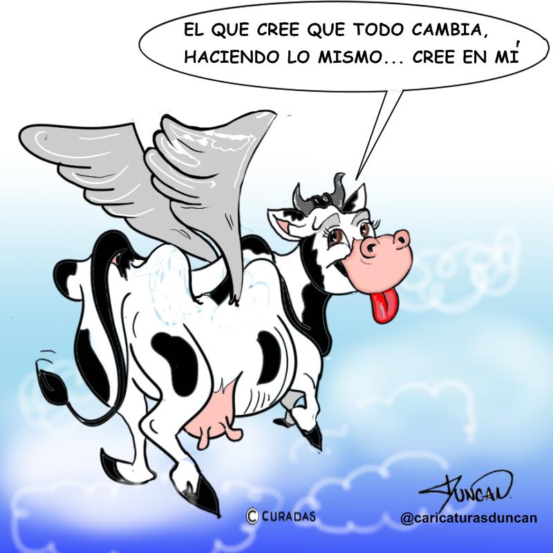 Cree en mí - Caricatura de Duncan