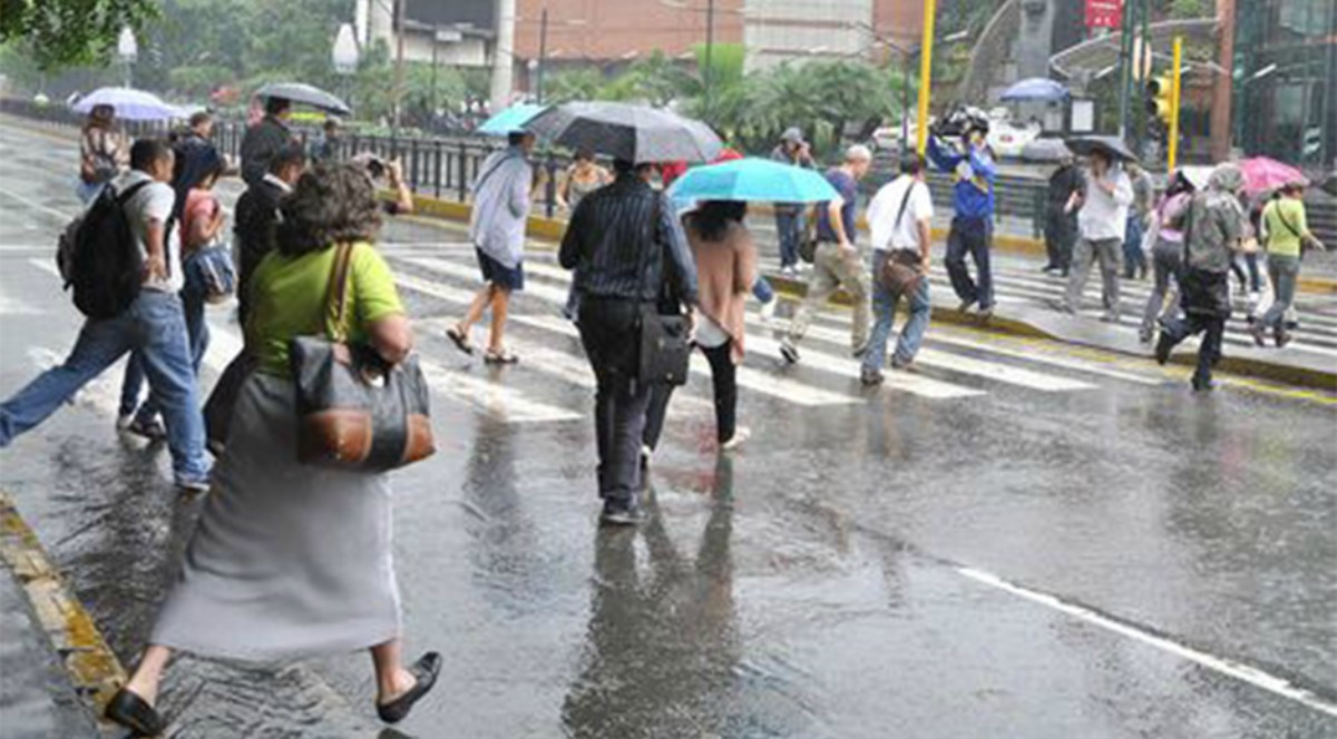 reporte meteorológico de lluvias