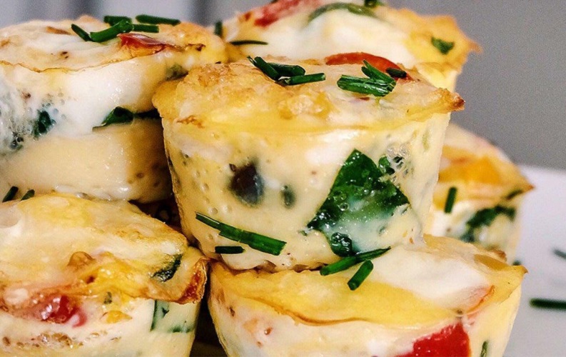 Prepara estos ricos Muffins de huevo para un desayuno nutritivo