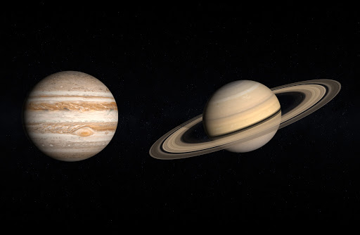 Júpiter y Saturno