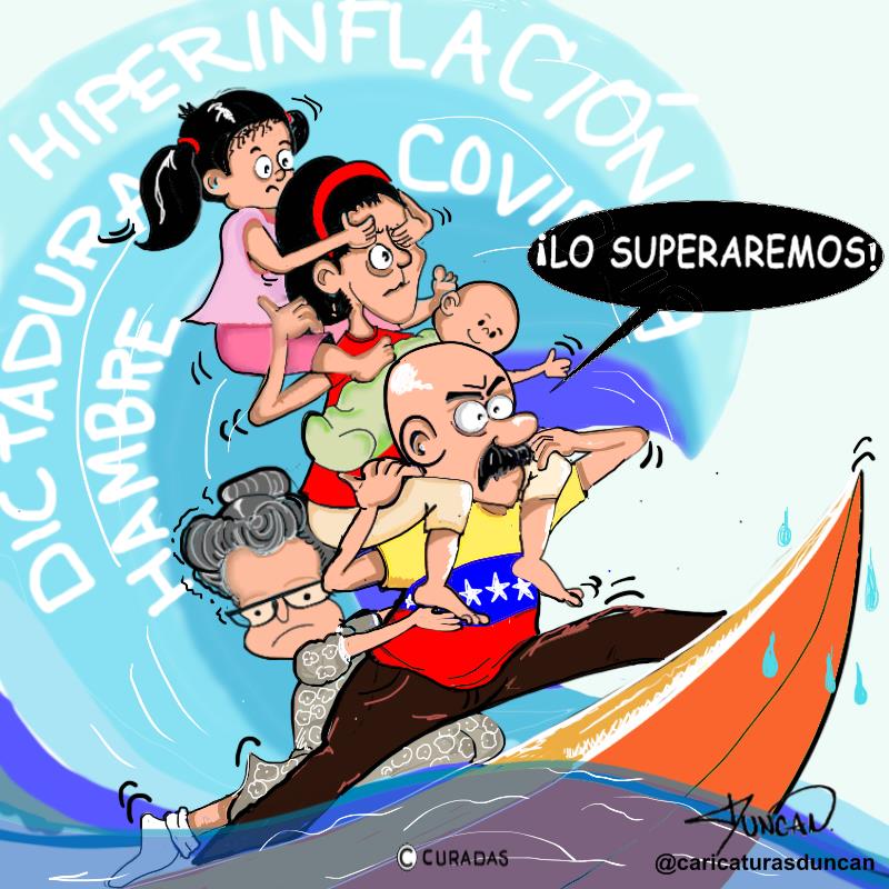 Lo superaremos - Caricatura de Duncan