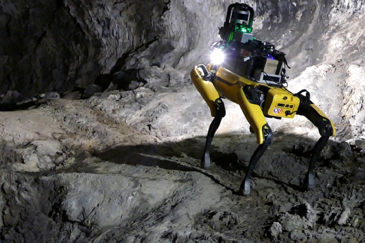 "Au-Spot" el perro robot que utilizara la NASA para explorar Marte