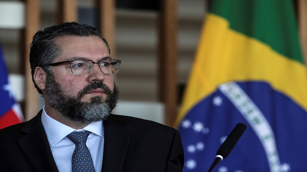 Canciller de Brasil, Ernesto Arújo