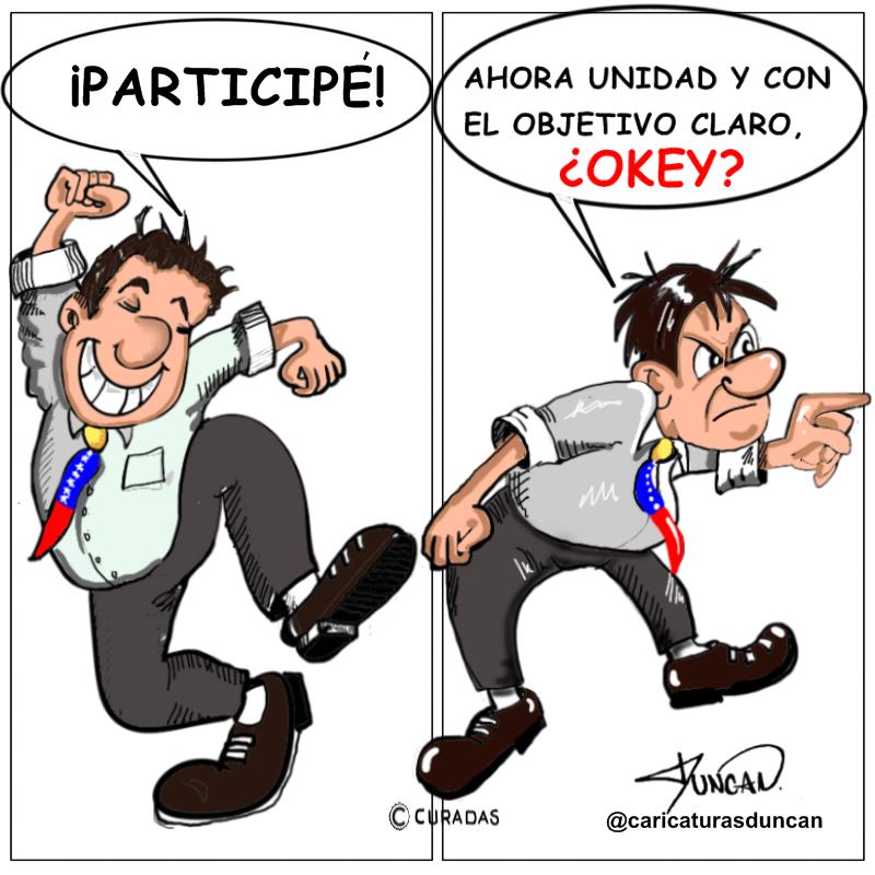 Participé - Caricatura de Duncan